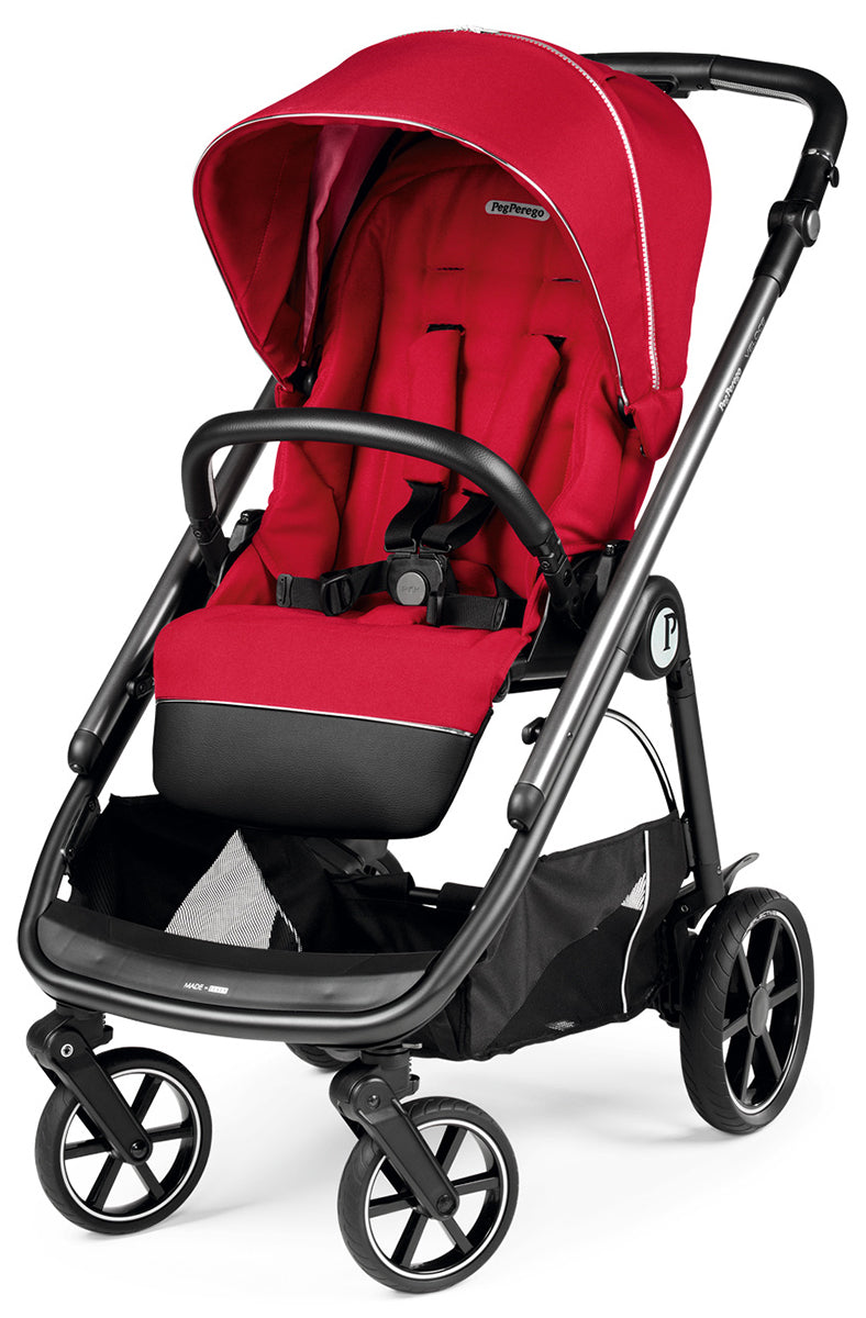 Peg Perego Veloce Stroller - Red Shine