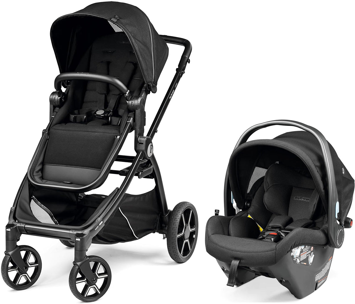 Peg Perego YPSI + Primo Viaggio 4-35 Nido K Travel System Bundle - True Black / True Black