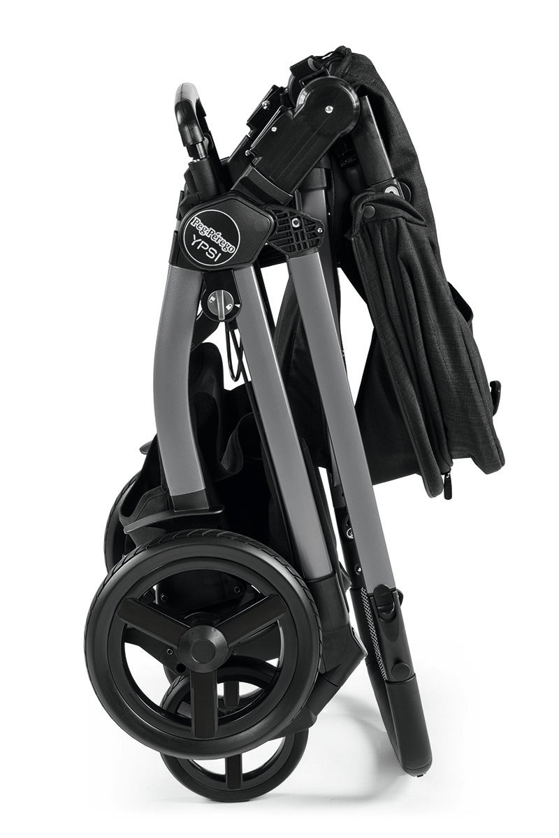 Peg Perego YPSI Single-to-Double Stroller - Onyx