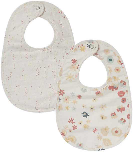 Petit Pehr Bibs, Set of 2 - Meadow / Showers