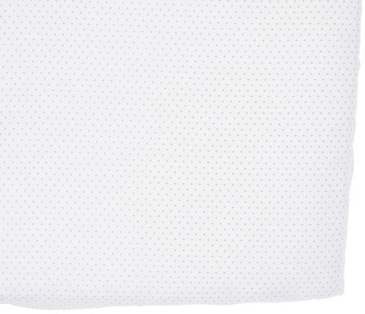 Petit Pehr Crib Sheet - Pin Dot Light Pink