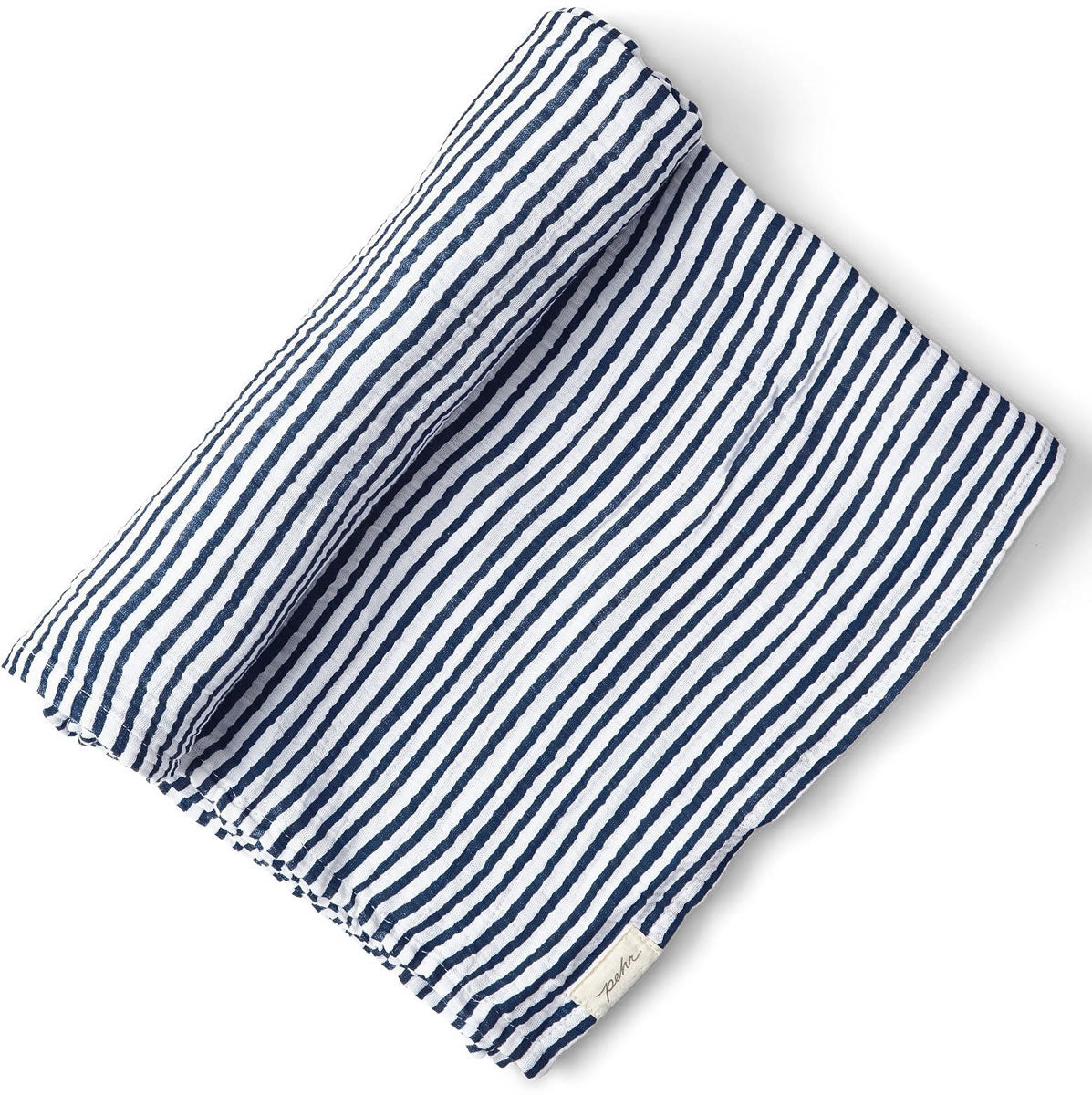 Petit Pehr Swaddle - Stripes Away Ink Blue