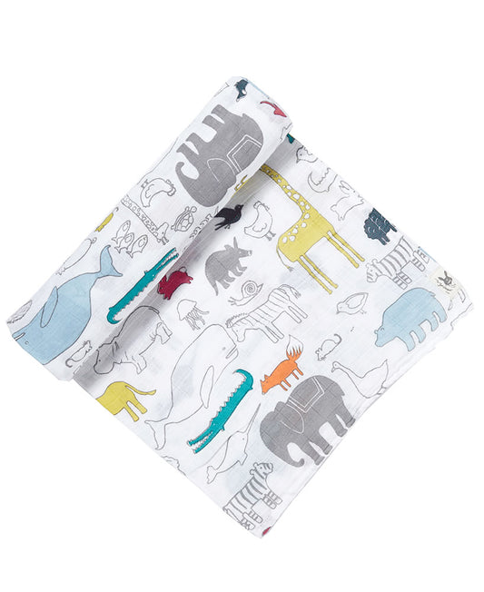 Petit Pehr Wrap Me Up Swaddle - Noah's Ark