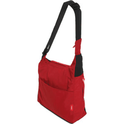 Phil & Teds Diddle Bag with Mini Diddle in Red