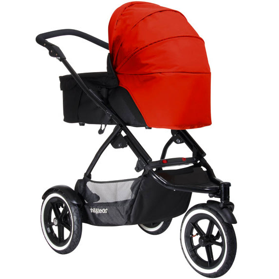 Phil & Teds Navigator Carry Cot Sunhood - Cherry