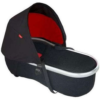 Phil & Teds Peanut Bassinet for Classic / Sport / Dash / Explorer / Hammerhead in Black/Red