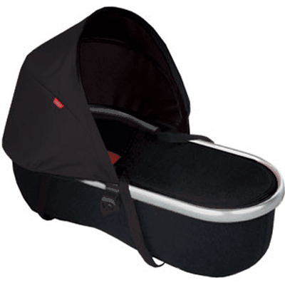 Phil & Teds Peanut Bassinet for Vibe in Black/Red