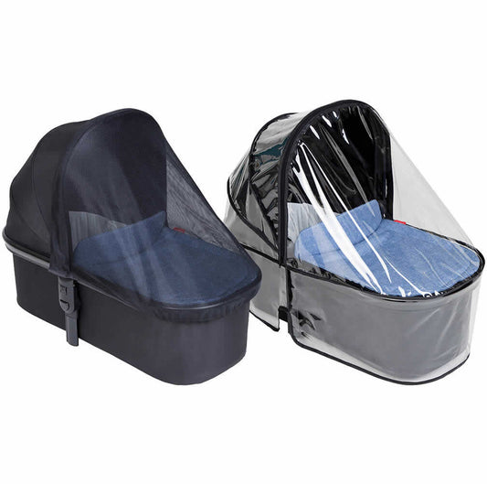 Phil & Teds Snug Carrycot All-Weather Storm & Mesh Cover Set