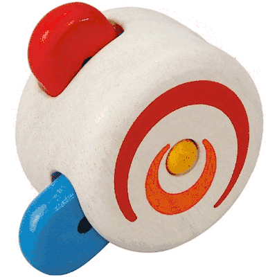 Plan Toys Preschool Peek-A-Boo Roller