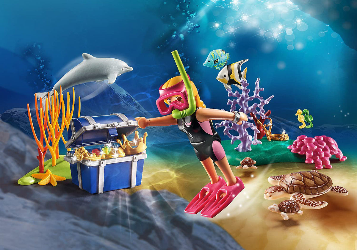 Playmobil Treasure Diver Gift Set