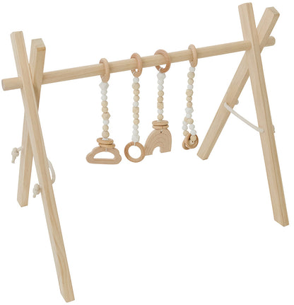 Poppyseed Play Wooden Baby Gym - Natural / Natural Wood Toys