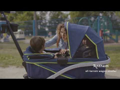 Gladly Family Anthem2 All-Terrain (2 Seater) Stroller Wagon - Graphite