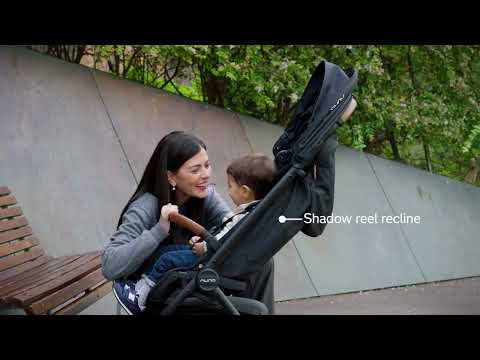 Nuna TRVL LX Self-Folding Compact Stroller - Granite