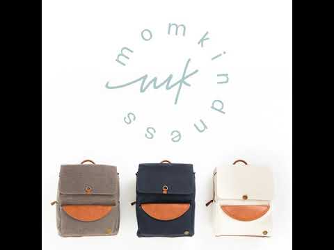 Momkindness Duo Backpack - Stone