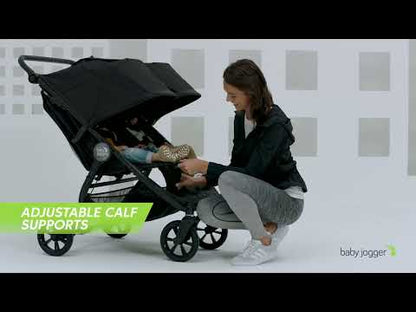 Baby Jogger City Mini GT2 Side by Side Double Stroller + Parent Console Bundle - Jet