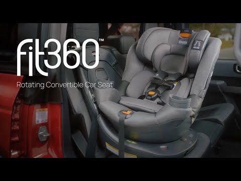 Chicco Fit360 ClearTex Rotating Convertible Car Seat - Black