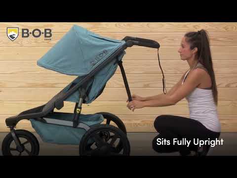 BOB Alterrain Jogging Stroller - Melange Black