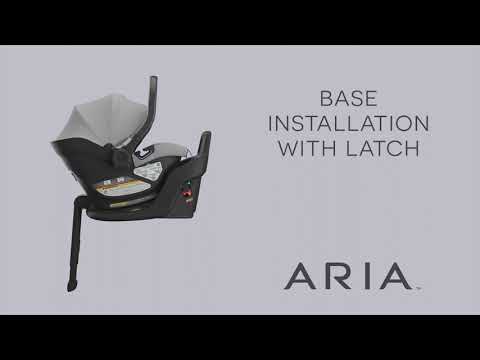 UPPAbaby Aria Lightweight Infant Car Seat - Anthony (Light Grey)