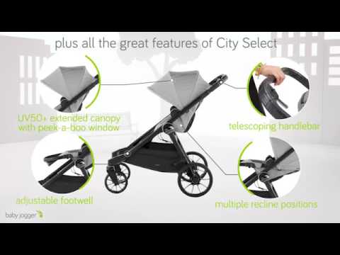 Baby Jogger OPEN BOX 2016/2017 City Select LUX Single Stroller - Taupe