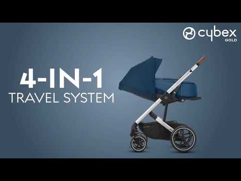 Cybex OPEN BOX Balios S Lux Full Size Stroller - Navy Blue