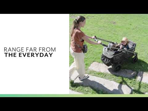 Evenflo Shyft Rideshare All-Terrain Performance Stroller Wagon - Electric Blue