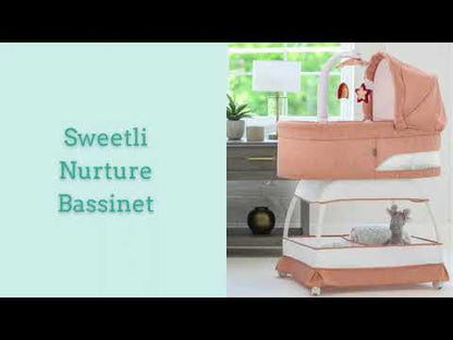 TruBliss Sweetli Nurture Bassinet - Grey Melange