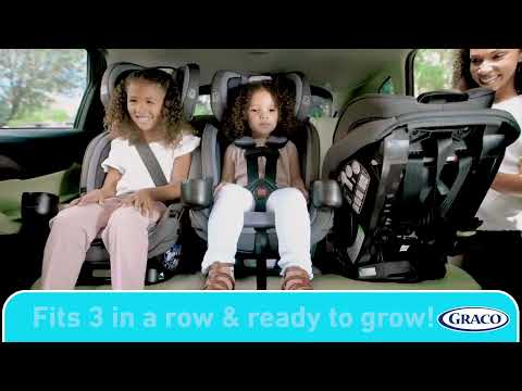 Graco SlimFit3 LX 3-in-1 Narrow All-in-One Convertible Car Seat - Kunningham