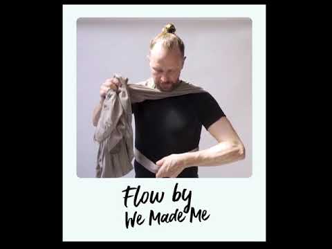 We Made Me Flow Wrap Baby Carrier - Charcoal Grey