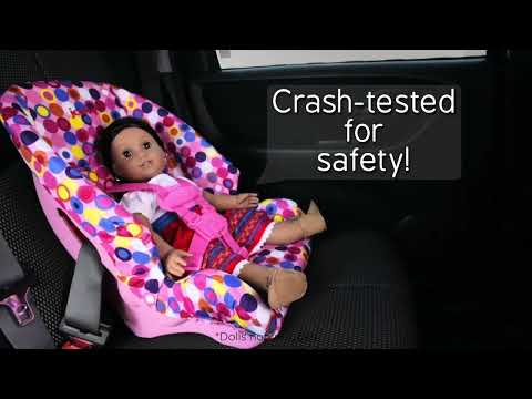 Joovy Toy Booster Carseat in Pink Dot