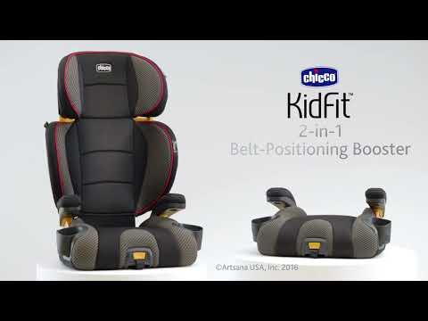 Chicco KidFit Adapt Plus 2-in-1 Belt Positioning Booster Car Seat - Ember