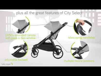 Baby Jogger City Select LUX Single Stroller - Taupe