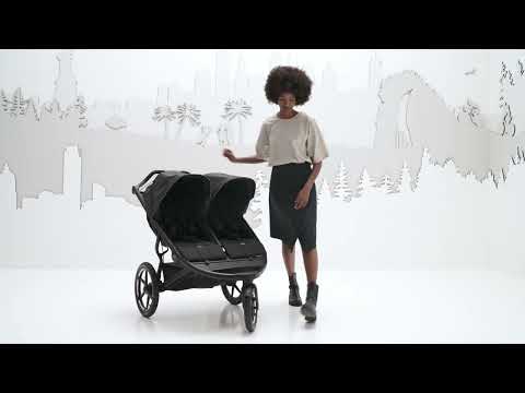 Thule Urban Glide 3 Double Jogging Stroller - Black