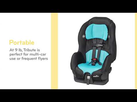 Evenflo Tribute LX Convertible Car Seat - Jupiter Red