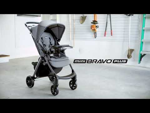 Chicco Mini Bravo Plus Compact Stroller - Storm