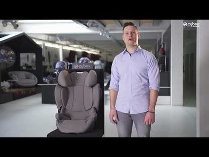 Cybex Solution Z-Fix Booster Car Seat - Manhattan Grey