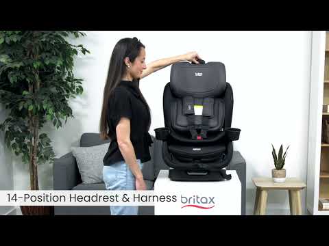 Britax Poplar Narrow Convertible Car Seat - Glacier Graphite