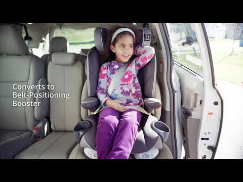 Chicco MyFit Harness Booster Car Seat - Shadow (ClearTex)