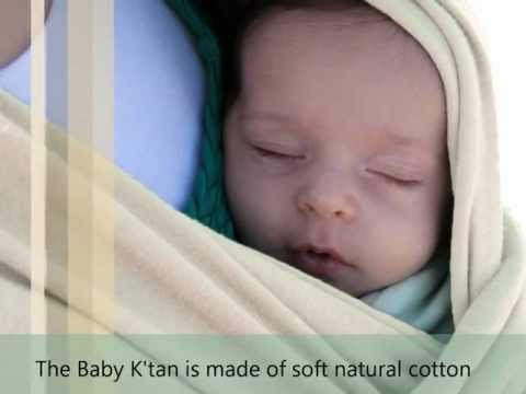 Baby K'tan Baby Carrier in Natural Organic - Extra Large