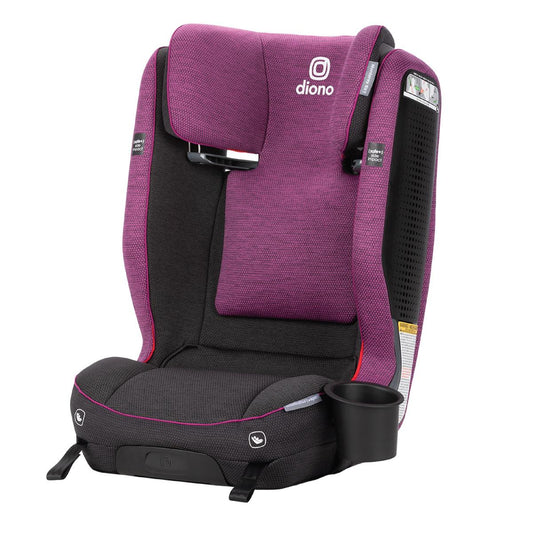 Diono Monterey 6XT SafePlus High Back Belt Positioning Booster Car Seat - Purple Plum