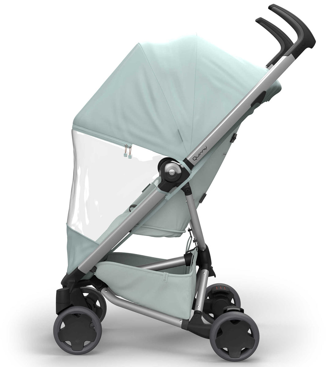 Quinny Zapp Flex Stroller Rain Cover - Frost