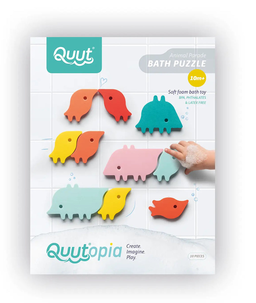 Quut Bath Puzzle - Animal Parade