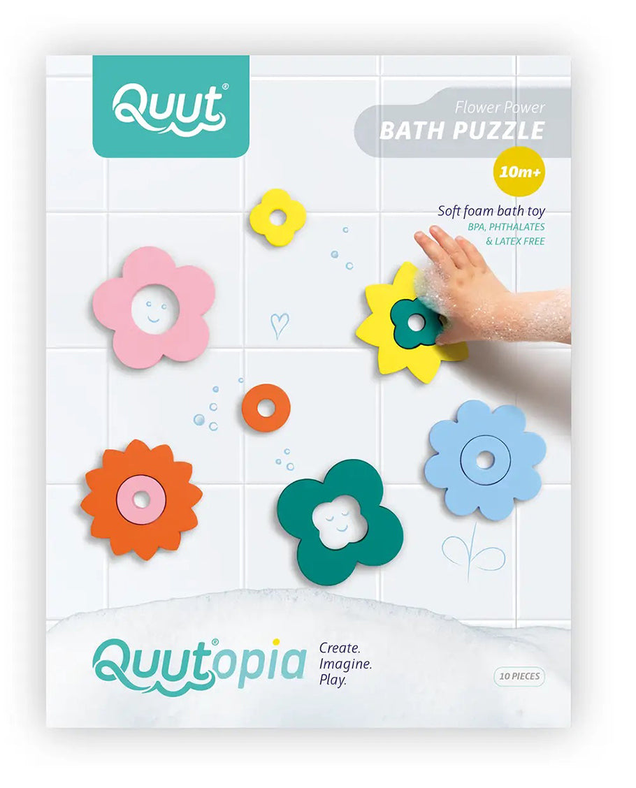 Quut Bath Puzzle - Flower Power