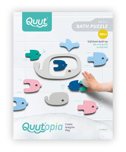 Quut Bath Puzzle - Whale