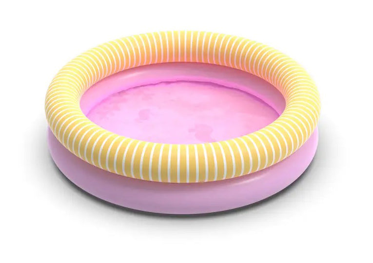 Quut Dippy Kids Small Inflatable Pool (32 inches) - Banana Pink