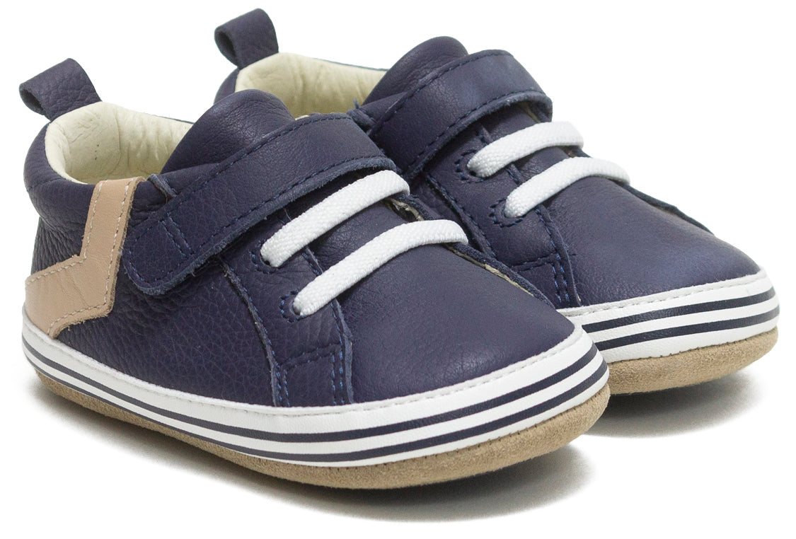 Robeez First Kicks Adam - Navy, 9-12 months