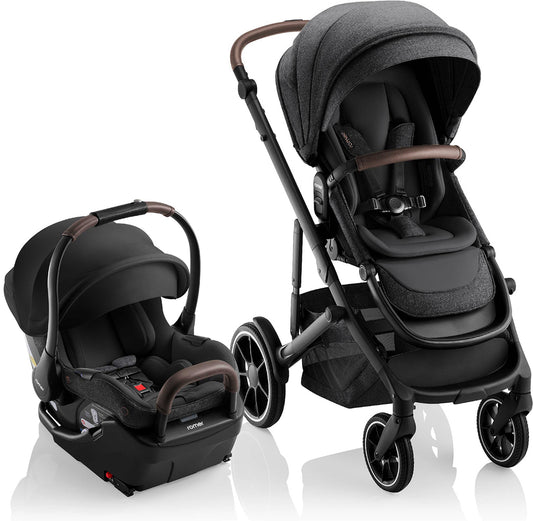 Romer Tura + Juni Travel System Bundle - Peppercorn