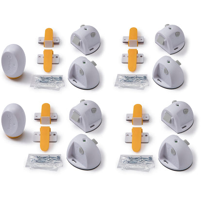 Safety 1st Adhesive Magnetic Lock System - 8 Locks and 2 Keys