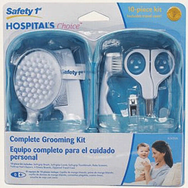 Safety 1st Hospital's Choice Complete Grooming Kit - Gray & White