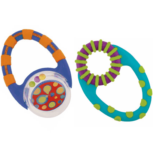 Sassy Flip 'N Grip Rattle & Teether