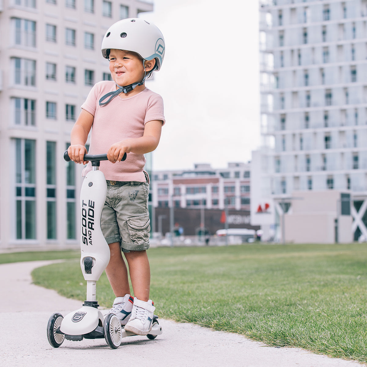 Scoot & Ride Highwaykick 1 Convertible Scooter - Rose